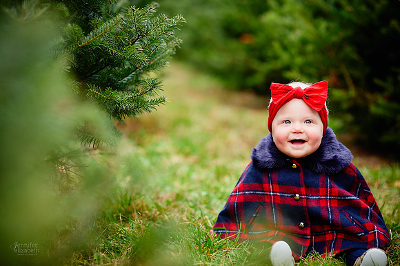 Christmas Mini Sessions at Sugar Pines Farm in Chesterland, Ohio