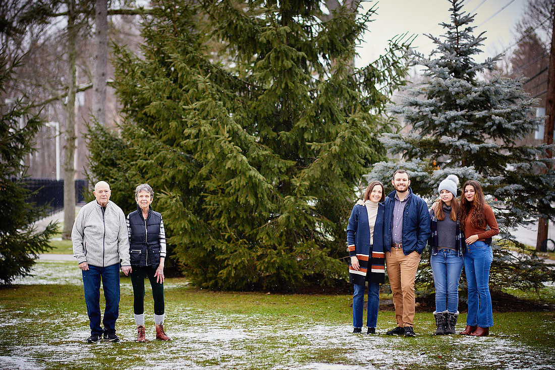The F Family: Portrait Session in Chagrin Falls