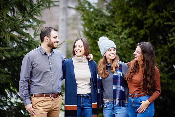 The F Family: Portrait Session in Chagrin Falls