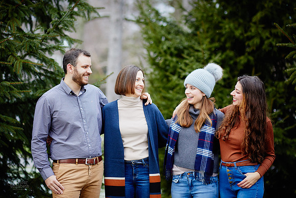 The F Family: Portrait Session in Chagrin Falls