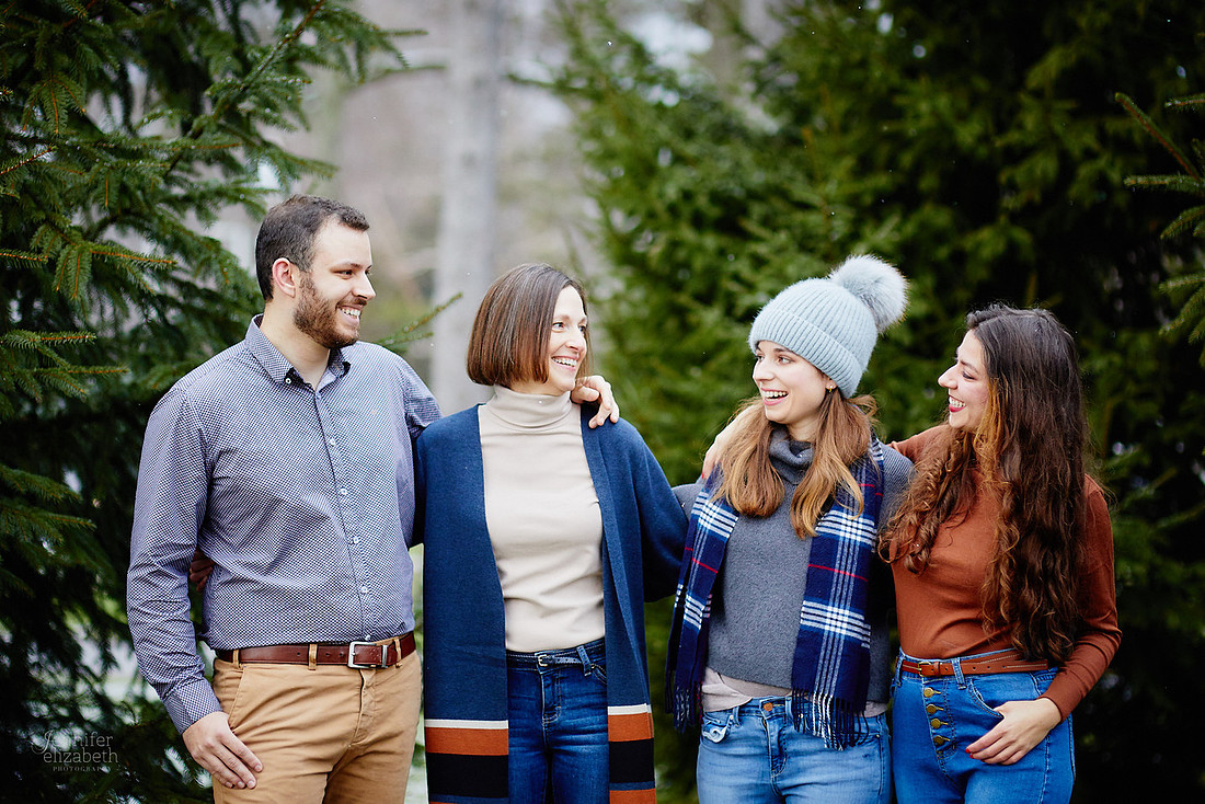 The F Family: Portrait Session in Chagrin Falls