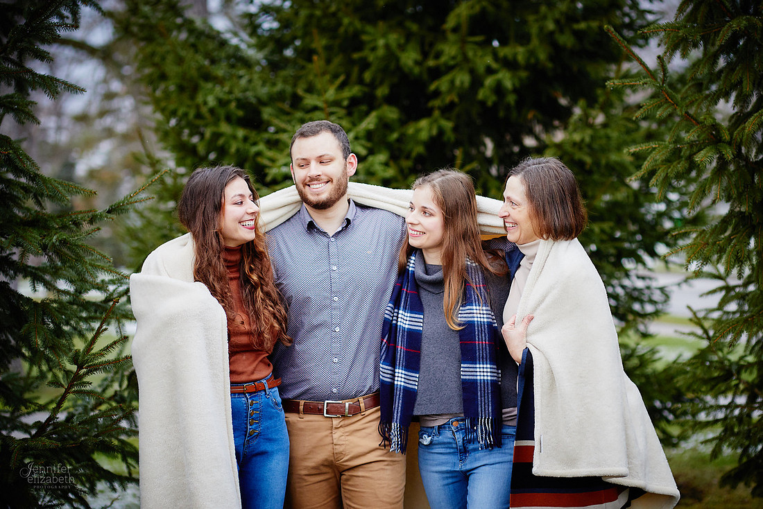 The F Family: Portrait Session in Chagrin Falls