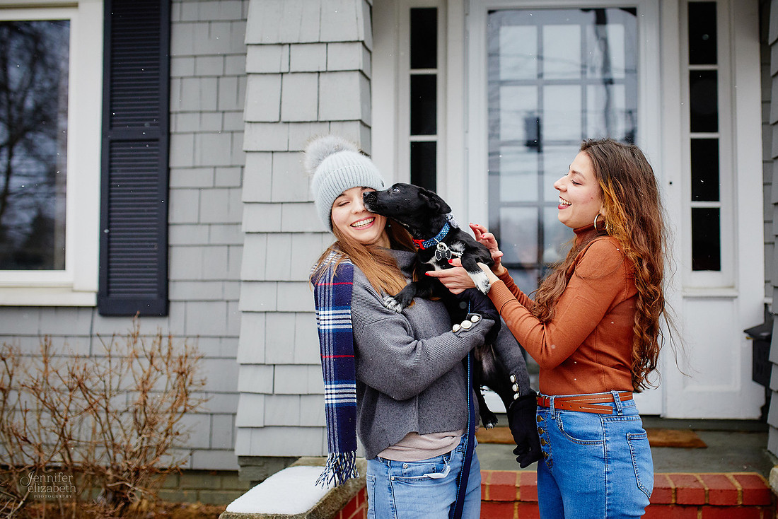 The F Family: Portrait Session in Chagrin Falls