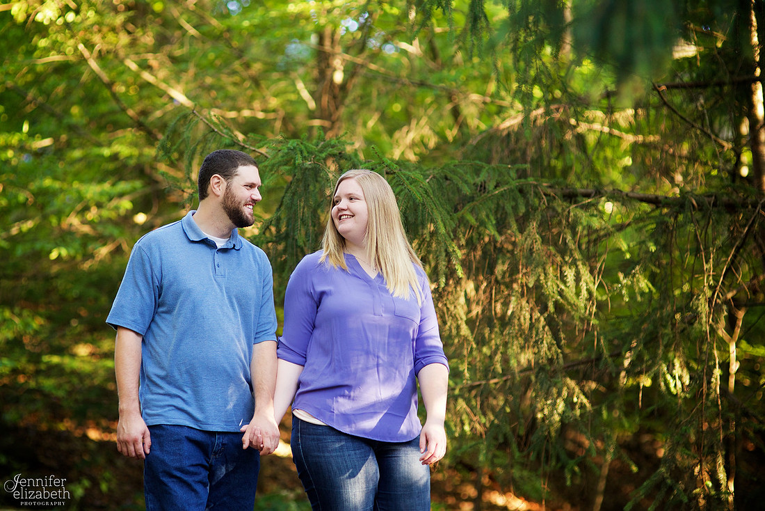 Melissa and Charles: Inniswood Gardens Engagement Session
