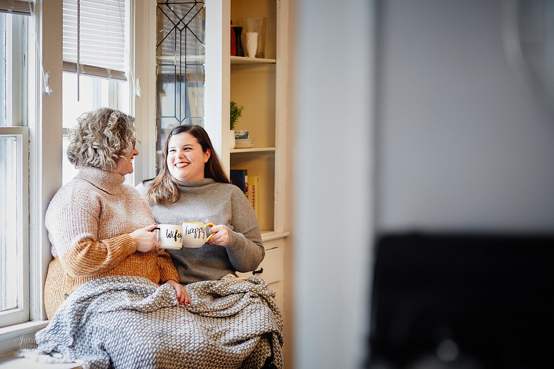 Allison & Taylor: Engagement Session in Lakewood, Ohio