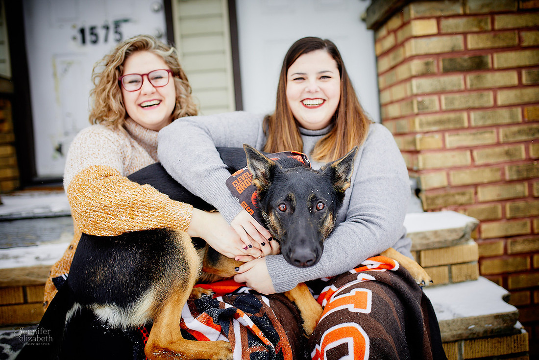 Allison & Taylor: Engagement Session in Lakewood, Ohio