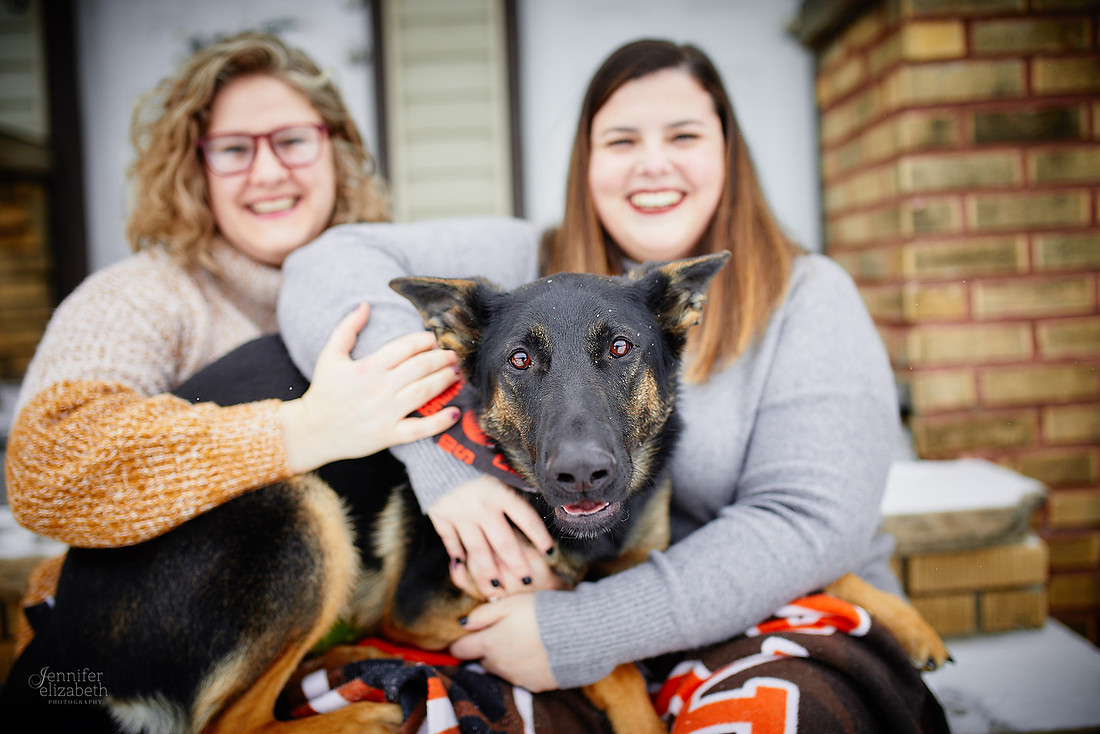 Allison & Taylor: Engagement Session in Lakewood, Ohio