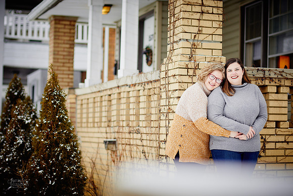 Allison & Taylor: Engagement Session in Lakewood, Ohio