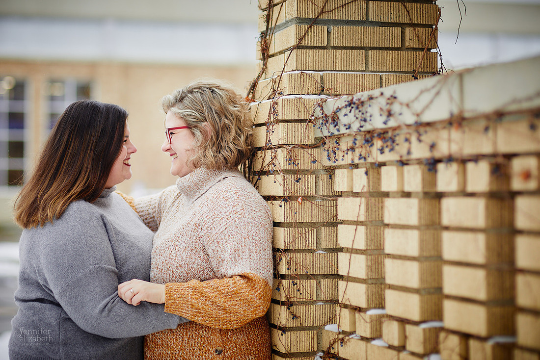 Allison & Taylor: Engagement Session in Lakewood, Ohio