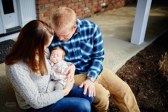 Baby Sarah: Lifestyle Family Session in Lyndhurst