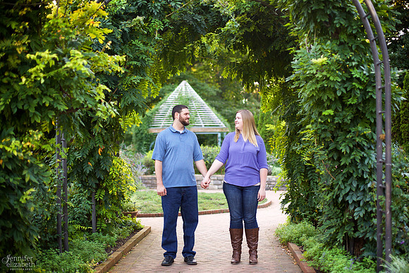 Melissa and Charles: Inniswood Gardens Engagement Session