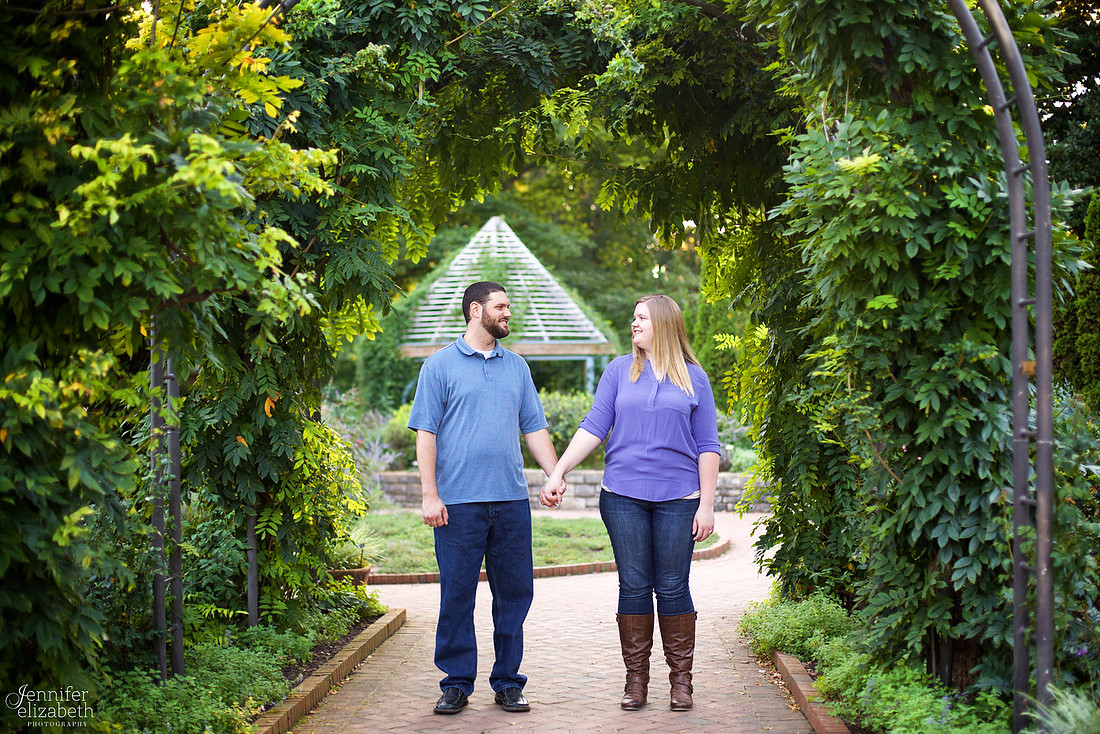 Melissa and Charles: Inniswood Gardens Engagement Session
