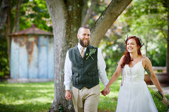 Lisa & Chad: Wedding at Hines Hill Campus in Cuyahoga Valley National Park
