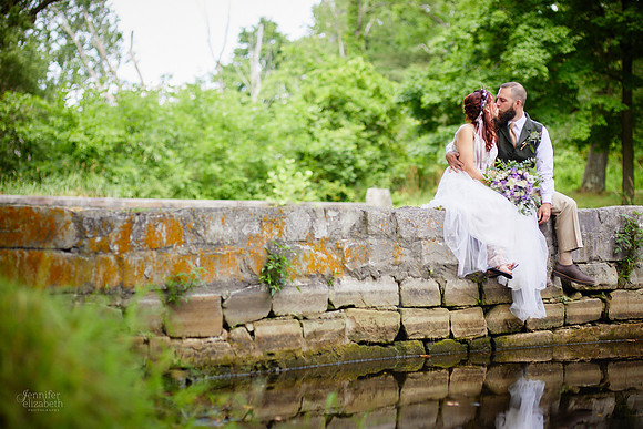 Lisa & Chad: Wedding at Hines Hill Campus in Cuyahoga Valley National Park