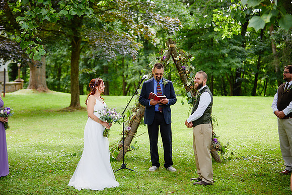 Lisa & Chad: Wedding at Hines Hill Campus in Cuyahoga Valley National Park