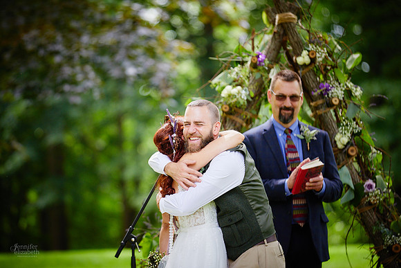 Lisa & Chad: Wedding at Hines Hill Campus in Cuyahoga Valley National Park