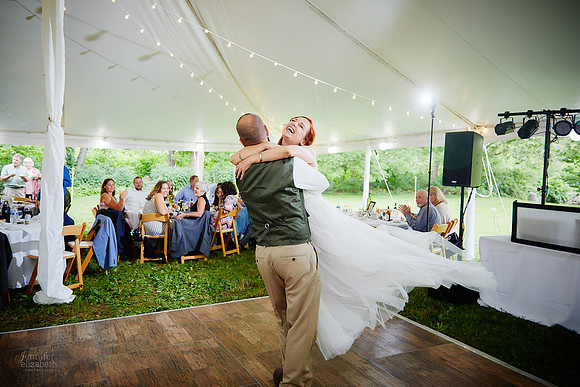 Lisa & Chad: Wedding at Hines Hill Campus in Cuyahoga Valley National Park