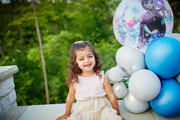 Sarina: Second Birthday Family Portrait Session in Beachwood, Ohio