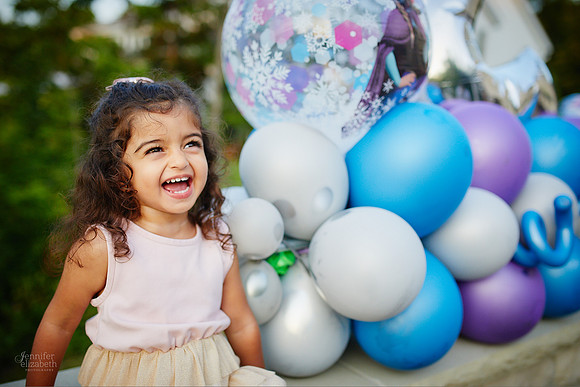 Sarina: Second Birthday Family Portrait Session in Beachwood, Ohio
