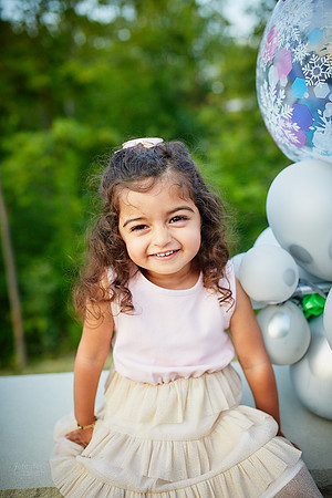 Sarina: Second Birthday Family Portrait Session in Beachwood, Ohio