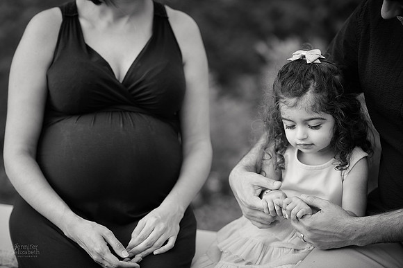 Sarina: Second Birthday Family Portrait Session in Beachwood, Ohio