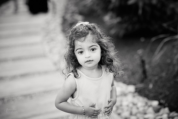 Sarina: Second Birthday Family Portrait Session in Beachwood, Ohio