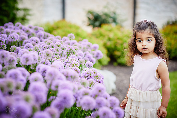 Sarina: Second Birthday Family Portrait Session in Beachwood, Ohio