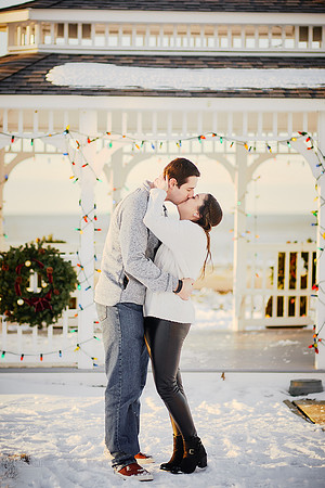 Brianna & Dan: Proposal and Engagement Portrait Session at The Lodge at Geneva-on-the-Lake