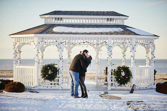 Brianna & Dan: Proposal and Engagement Portrait Session at The Lodge at Geneva-on-the-Lake
