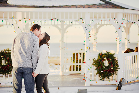Brianna & Dan: Proposal and Engagement Portrait Session at The Lodge at Geneva-on-the-Lake