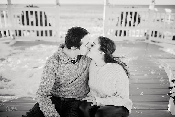 Brianna & Dan: Proposal and Engagement Portrait Session at The Lodge at Geneva-on-the-Lake
