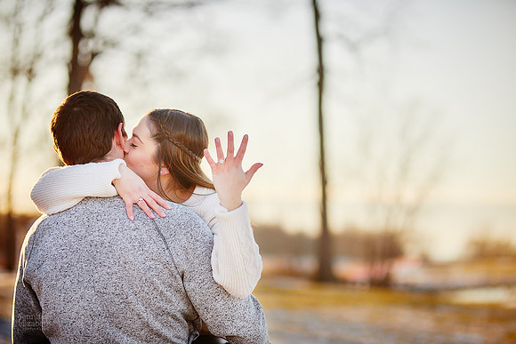 Brianna & Dan: Proposal and Engagement Portrait Session at The Lodge at Geneva-on-the-Lake