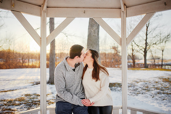 Brianna & Dan: Proposal and Engagement Portrait Session at The Lodge at Geneva-on-the-Lake