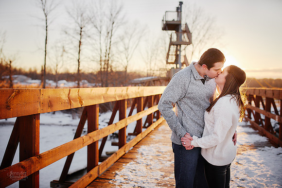 Brianna & Dan: Proposal and Engagement Portrait Session at The Lodge at Geneva-on-the-Lake