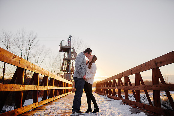Brianna & Dan: Proposal and Engagement Portrait Session at The Lodge at Geneva-on-the-Lake