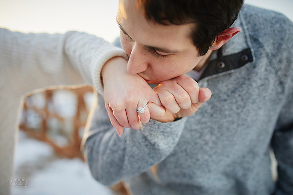 Brianna & Dan: Proposal and Engagement Portrait Session at The Lodge at Geneva-on-the-Lake
