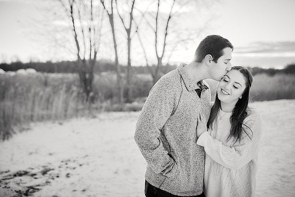 Brianna & Dan: Proposal and Engagement Portrait Session at The Lodge at Geneva-on-the-Lake