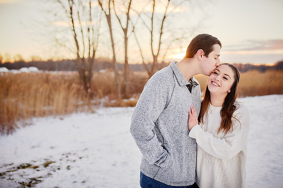 Brianna & Dan: Proposal and Engagement Portrait Session at The Lodge at Geneva-on-the-Lake