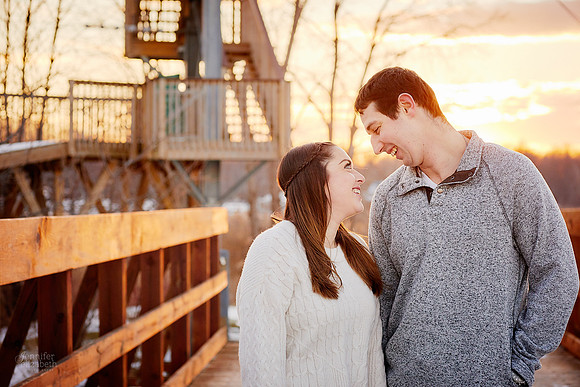 Brianna & Dan: Proposal and Engagement Portrait Session at The Lodge at Geneva-on-the-Lake
