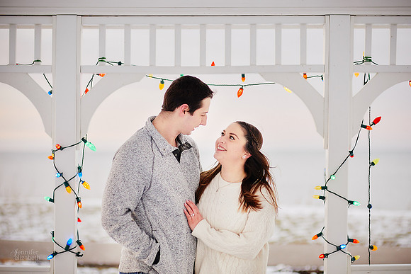Brianna & Dan: Proposal and Engagement Portrait Session at The Lodge at Geneva-on-the-Lake