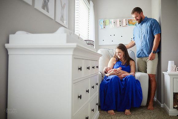 Baby Cameron: Lifestyle Newborn Session in Chagrin Falls