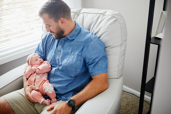 Baby Cameron: Lifestyle Newborn Session in Chagrin Falls