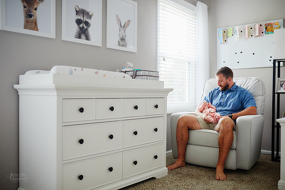 Baby Cameron: Lifestyle Newborn Session in Chagrin Falls
