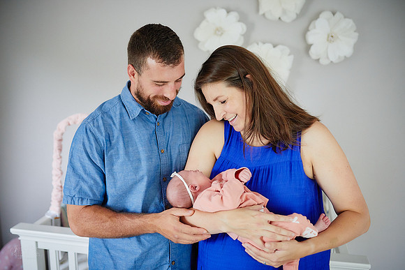 Baby Cameron: Lifestyle Newborn Session in Chagrin Falls