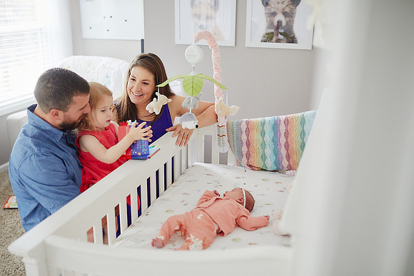 Baby Cameron: Lifestyle Newborn Session in Chagrin Falls