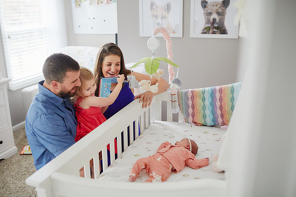Baby Cameron: Lifestyle Newborn Session in Chagrin Falls
