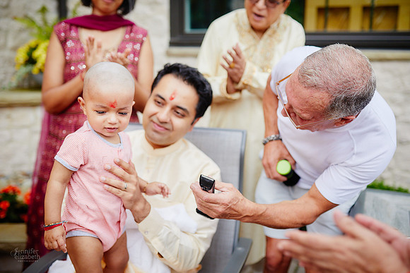 Aarav’s First Haircut: Indian Family Event in Beachwood, Ohio