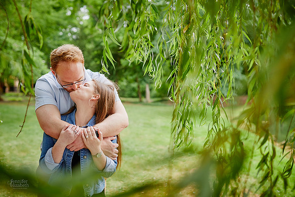 Kristina and Tom: Proposal and Engagement at Gervasi Vineyard in Canton