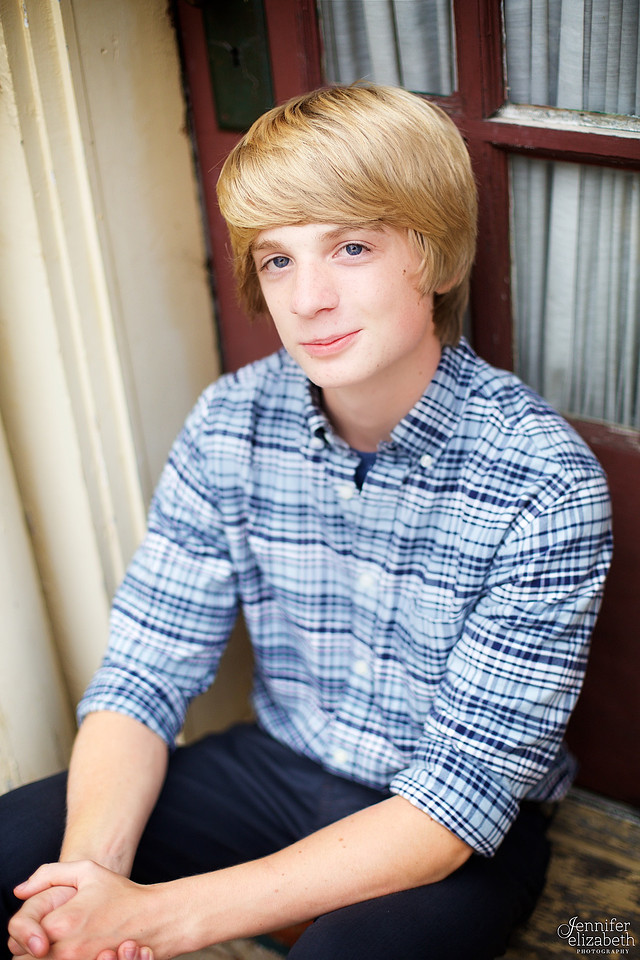 Sam: Senior Portrait Session in Worthington, Ohio