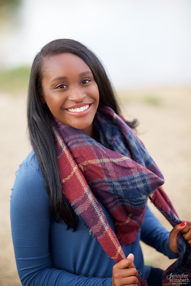 Kiara: Senior Portrait Session in Worthington, Ohio
